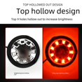 thumbnail image 3 of Adecuado para luz de advertencia LED de carretilla elevadora, luz intermitente de 24 LED, luz estroboscópica de techo para automóvil, luz de señal de seguridad para autobús escolar, 3 of 5