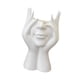 thumbnail image 3 of Jarrón con forma de cara femenina,Jarrón con forma de cara femenina para decoración del hogar y la entrada,Jarrón decorativo de flores para decoración de mesa de oficina,Jarrón de arte, 3 of 8