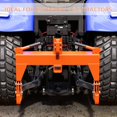 thumbnail image 4 of Riedhoff 3 Point Tractor Quick Hitch to Category 1 and 2 Tractors,3000 LBS Lifting Capacity,Orange, 4 of 7