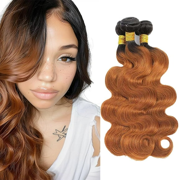 Extensiones de cabello Biliisyff Body Wave Brazilian Remy 1B/30