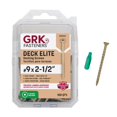 thumbnail image 1 of Tornillos ITW BRANDS GRK 39212 #9 x 6,35 cm Deck Elite de 100 quilates, 1 of 9