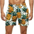 thumbnail image 2 of THDHVS Swim Trunks Men,Swim Shorts Men,Casual Beach Swim Shorts for Men Summer Outdoor Swimming and Lounging Orange, 2 of 6