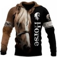 thumbnail image 3 of Sudadera con capucha con estampado 3D de caballo y animal vintage para hombre, ropa de corcel, novedad en sudaderas y sudaderas, ropa de calle informal, jerséis con capucha, 3 of 5