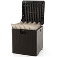 thumbnail image 6 of Black All-weather Storage Box with A Lockable Lid, Waterproof and Durable, Easy To Clean, 6 of 12
