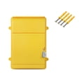 thumbnail image 1 of Buzón de pared con cerradura de código Strade Fareast Limited Amarillo 34,5 cm x 26 cm x 10 cm, 1 of 8