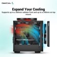 thumbnail image 4 of DEEPCOOL - DeepCool CH370 Mini Tower Black, 4 of 5