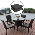 Patio Furniture Chair Cushion Replacement Wicker Seat Cushion Dark Gray