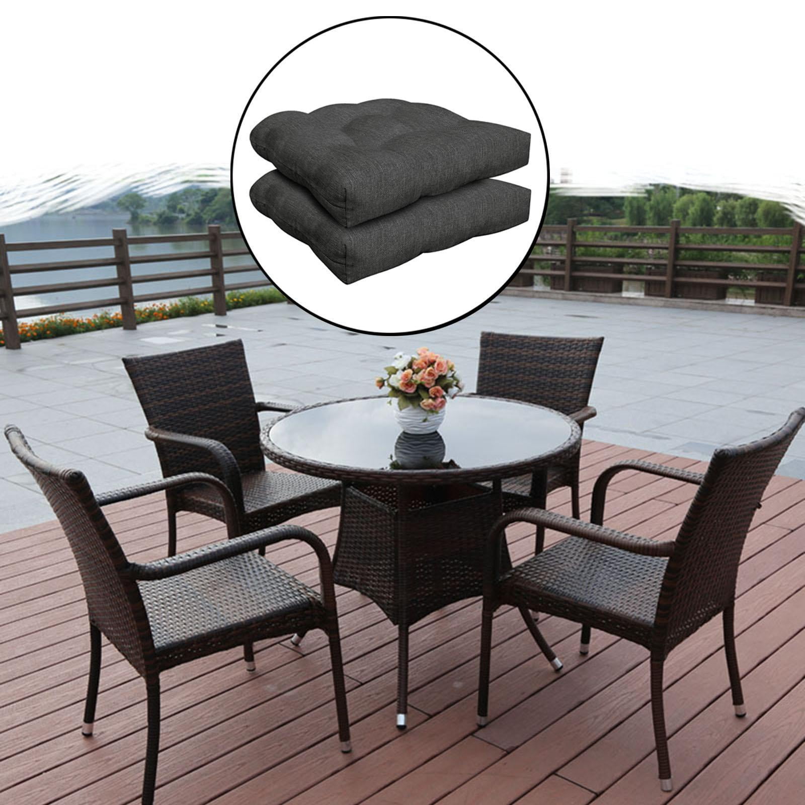 Rounded back outdoor seat cushions sale