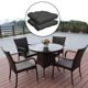 thumbnail image 3 of Cojines de asiento, cojines de respaldo, cojines de asiento para sillas de cocina y patio Gris oscuro, 3 of 9