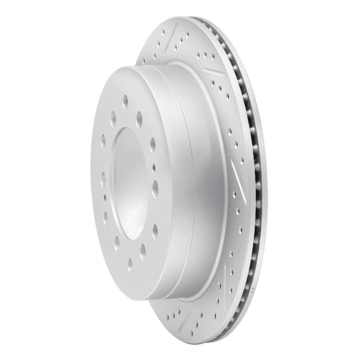 Dynamic Friction Company 830-76127L DFC Geoperformance Rotor - Drilled and Slotted