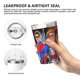 thumbnail image 5 of Termo Henry Danger con pajita cónica, doble pared, aislamiento al vacío, impresión de acero inoxidable, 12 oz, color blanco, 5 of 7