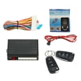 thumbnail image 3 of 12V DC Car Keyless Entry System with 3-Button Remote Controllers, LED Alert Light & Bluetooth Connectivity - App-Enabled Smartphone Control, 433.92MHz Frequency, 50-80m Max Remote Range & 3-8m BT, 3 of 6