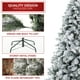 thumbnail image 5 of Árbol de Navidad Casafield Realista 2.3 m con Revestimiento de Nieve, 5 of 7