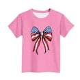 thumbnail image 5 of T-Shirt pour Enfants, Imprimé de la Fête de l'Indépendance à Manches Courtes et Col Rond, Haut Décontracté et Polyvalent pour Garçons et Filles de 3 à 15 Ans, 5 of 5