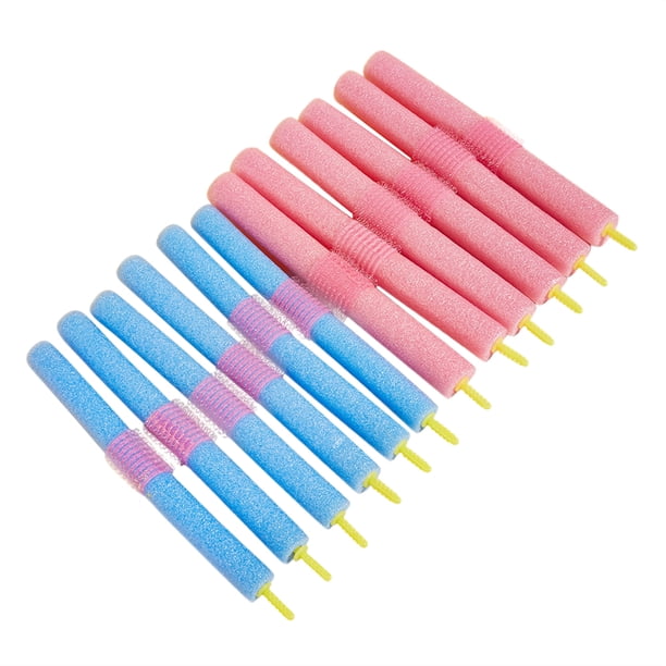 Varillas para rizar el cabello FLhrweasw 12 Uds varillas flexibles bricolaje sin calor