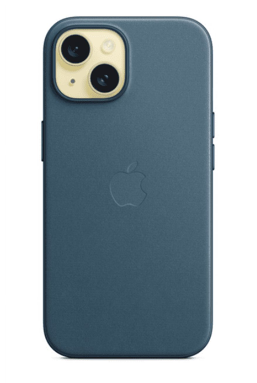 Apple iPhone 15 FineWoven Case with MagSafe - Pacific Blue
