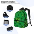 thumbnail image 5 of Easygdp St Patrick's Day5 Casual Laptop Backpack, Large Capacity Schoolpack for School, Travel, Business, 5 of 8