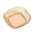 thumbnail image 3 of vnanda Fruit Plate with Stylish Design Stylish Functional Translucent Plate for Home Decor Organization Plate with Heightened Thick Bottom Support, 3 of 7