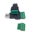 thumbnail image 4 of RJ11 4P 4C Male to 4 Pin AV Screw Terminal Connector Screw Type Terminals Plug, 4 of 7