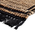 thumbnail image 6 of Better Homes & Gardens Black & Natural Interlocking Jute 30" x 84" Runner Rug, 6 of 11