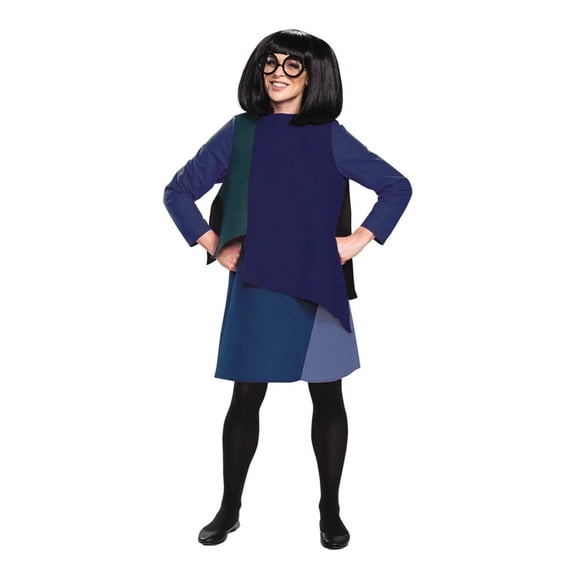 Disguise Womens The Incredibles 2 Edna Mode Deluxe Costume - Size Large
