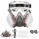thumbnail image 2 of Respirador reutilizable de media cara 6200, máscara de gas, protección respiratoria, respiradores con gafas de seguridad para pintar, soldadura con vapor orgánico, pulido, carpintería y otros pr, 2 of 5