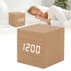 thumbnail image 5 of Reloj De Madera LED, Reloj Despertador Digital De Madera, Protección Ocular, Pantalla Grande Para Decoración Del Hogar Fugacal Smart LED Digital Clock, 5 of 8