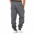 thumbnail image 7 of Men's Casual Joggers Sweatpants with Shaped Pockets Drawstring Elastic Waist Pants for Hiking Tapered for Active Athletic Workout, 7 of 7