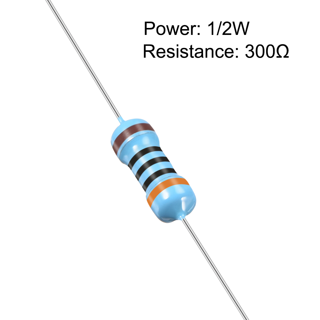 300 ohm resistor color code