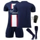 thumbnail image 1 of 2223 Paris Saint-Germain Messi Jersey Home No. 10 Neymar Mbappé No. 7 PSG Camiseta de fútbol para niños, 1 of 3