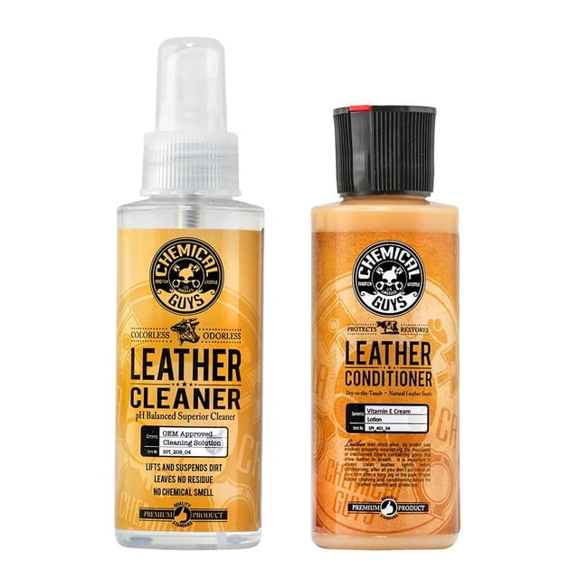 Kit limpiador y acondicionador de cuero Chemical Guys SPI_109
