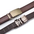 thumbnail image 4 of EASTIN Ceinture Robe à Cliquet en Cuir Véritable pour Hommes avec Boucle Automatique, 4 of 5
