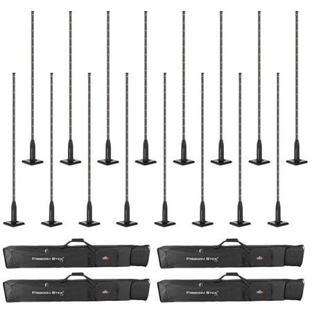 Chauvet DJ Freedom Stick X4 Free-Standing LED Arrays Sixteen Package