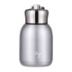 thumbnail image 1 of Tazas de acero inoxidable con forma de barriga, taza térmica portátil, minibotella, tazas de agua, 300 ml, color plateado, 1 of 5