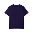 thumbnail image 4 of NAMTYQX Blouses for Women Casual Graphic Short Sleeve Muster Relaxed Fit Crew Neck Plus Size Stretchy Simple Cool Going Out Tops for Women Navy Size 2XL, 4 of 5