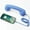 Blue, variant on Retro Phone Handset,Vintage Phone, High-Definition Noise-Canceling Audio, Plug and Play Wired Calling, Ergonomic Retro Grip, Clear Speaker and Microphone, Compatible with Type-C Smartphones