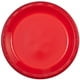 Party Dimensions 84017 10 Po Plaque de Plastique Rouge Solide - 240 par Boîte – image 1 sur 1