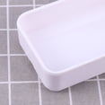 thumbnail image 3 of White Rectangular Cutlery Organizer Tray for Tableware, BBQ Plates, Serving Dishes, and Salad Bowls - 1 Piece, 3 of 5