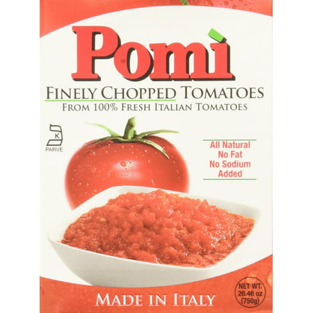 Pomi Finely Chopped Tomatoes - 26.4 oz (4 Pack) (Best Way To Chop Tomatoes For Salsa)