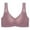 k-Purple238, variant on Women Thin Seamless Latex Bra Gathering Tops Support Side Retraction Vest Style Sports Bra Solid Color Trendy