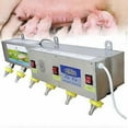 thumbnail image 1 of Automatic piglet feeder with constant temperature control, 6 nipples, and sound simulation for easy nursing of piglets and lambs., 1 of 5