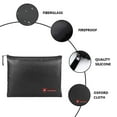 thumbnail image 4 of 1pc Fire-proof Waterproof File Bag Safety Briefcase Documents Bag (Black), 4 of 8