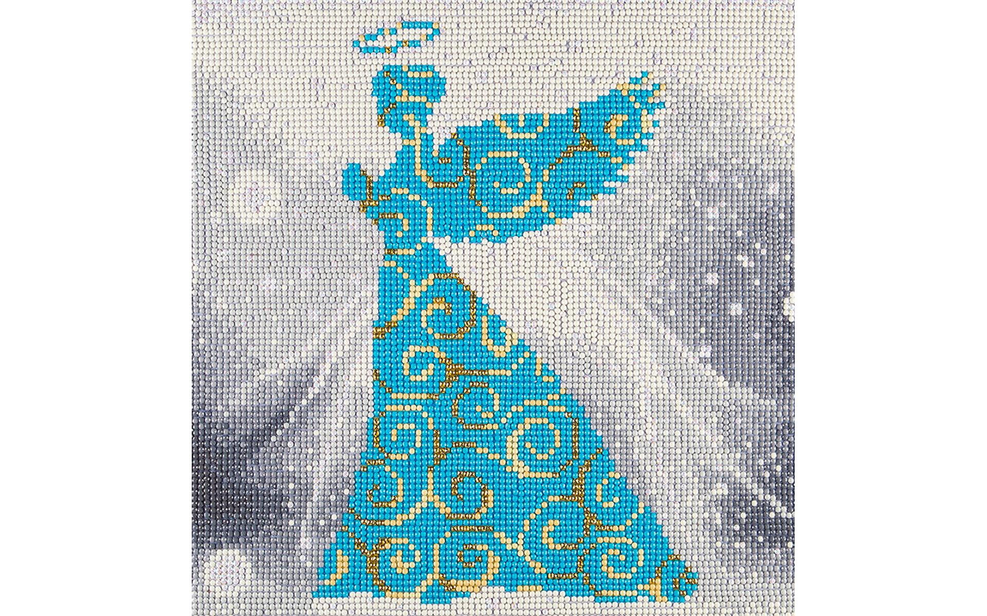 Diamond Dotz Diamond Embroidery Facet Art Kit 15"X15"-Flutter By Blue 