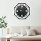14" 3D Silencieux Horloge Murale Lumineuse Lueur dans les Horloges Décoratives Sombres Maison Salon Chambre à Coucher Décor – image 4 sur 12