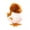 A006- Style F, variant on Wind - Up Jumping Chicken Toy, Simulated Plush Bouncing Duck Toy with Wind - Up Mechanism, for Kids Playing, Party Favors, Classroom Rewards