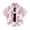 F144-Pink, variant on FYDUU Back To School Shirts for Boys Striped Short Sleeve Button Down Shirt Kids Formal Dress Shirts Fashion Casual School Uniform Tops 13-14 Years