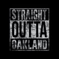 thumbnail image 3 of UGP Campus Apparel Straight Outta Oakland T-Shirt - 2X-Large - Black, 3 of 6