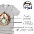 thumbnail image 4 of Victorian Cinderella Shirt, Magic Kingdom Castle Shirt Graphic Design Tee Tops Short Sleeve (Grey-2X Large), 4 of 5