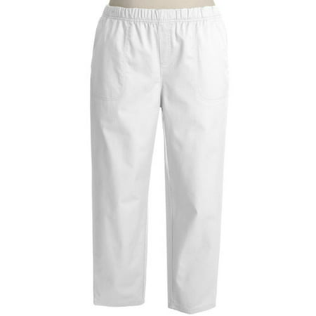 White Stag - Women's Plus Twill Relaxed Elastic-Waist Pants - Walmart.com
