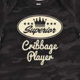 thumbnail image 4 of Inktastic Cribbage Player Vintage Superior Boys or Girls Baby Bodysuit, 4 of 5